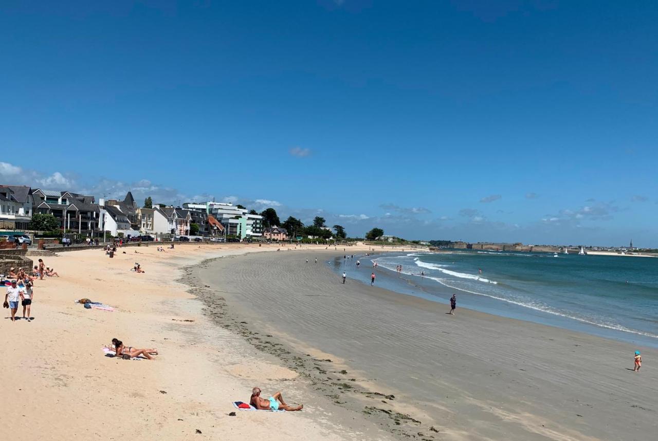 Lomener - La Goelette - 1 Appartement Avec 2 Chambres Et 2 Studios A 450M De La Plage プロムール エクステリア 写真
