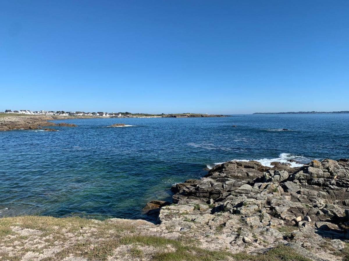 Lomener - La Goelette - 1 Appartement Avec 2 Chambres Et 2 Studios A 450M De La Plage プロムール エクステリア 写真