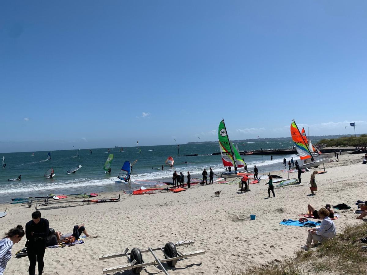 Lomener - La Goelette - 1 Appartement Avec 2 Chambres Et 2 Studios A 450M De La Plage プロムール エクステリア 写真