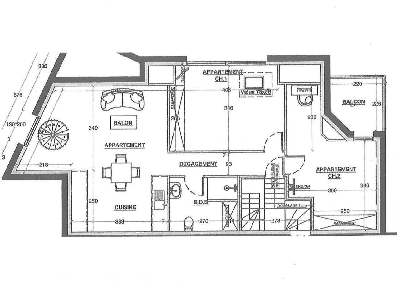 Lomener - La Goelette - 1 Appartement Avec 2 Chambres Et 2 Studios A 450M De La Plage プロムール エクステリア 写真