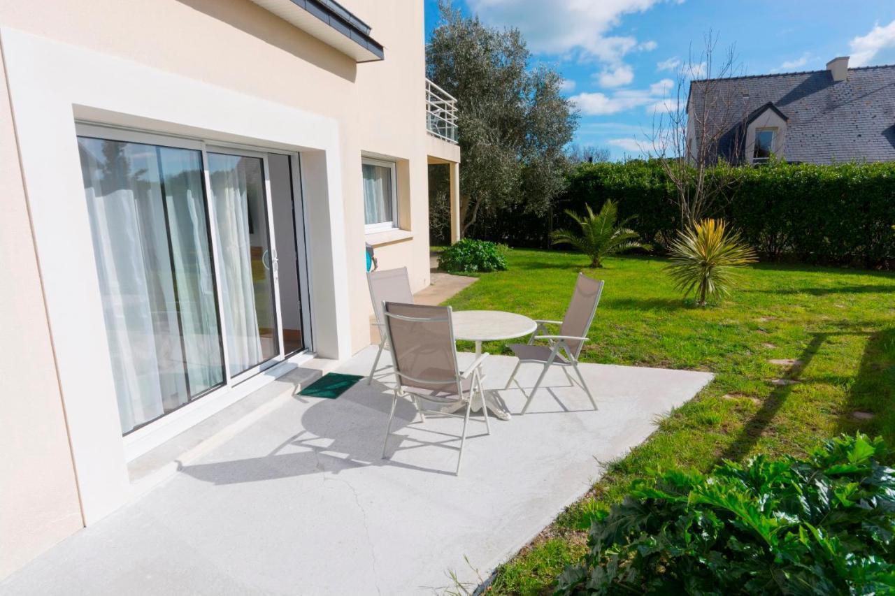 Lomener - La Goelette - 1 Appartement Avec 2 Chambres Et 2 Studios A 450M De La Plage プロムール エクステリア 写真