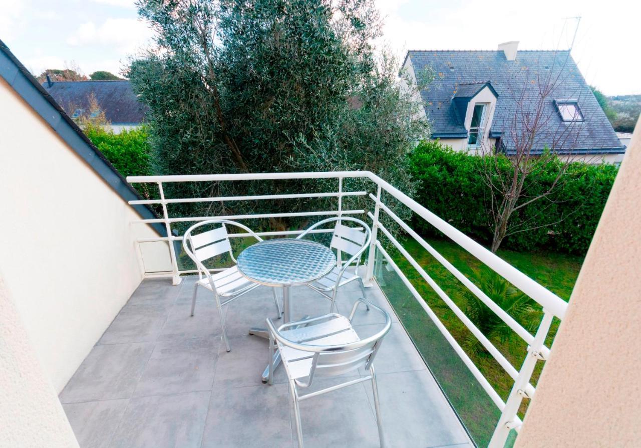 Lomener - La Goelette - 1 Appartement Avec 2 Chambres Et 2 Studios A 450M De La Plage プロムール エクステリア 写真